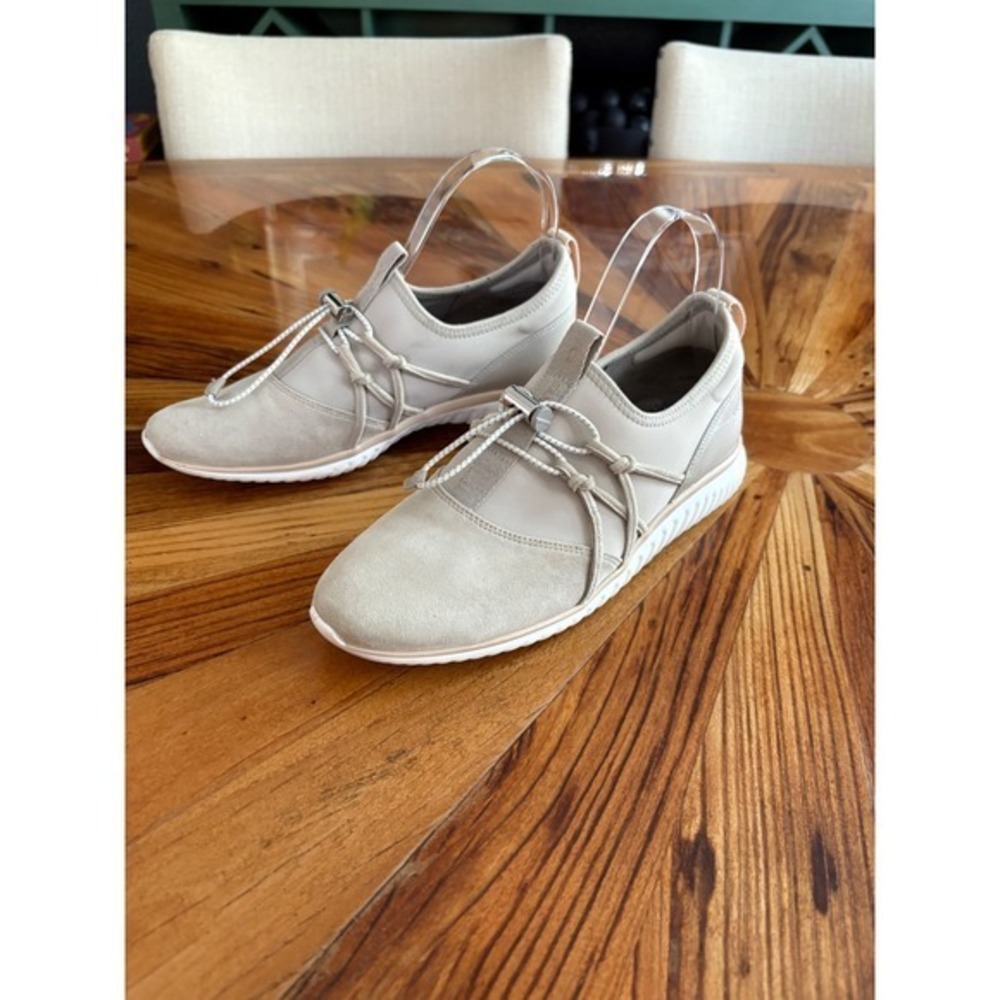 Cole Haan Grand OS Suede Leather Slip On Sneakers Casual Walking Shoes
